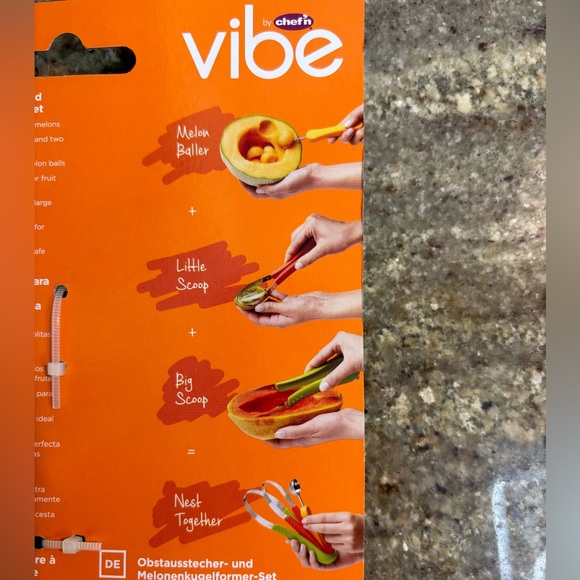 Chef’n Vibe Multi Use Scoop Set - Picture 2 of 5